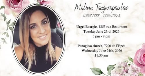 Melina Tsagaropoulos Montreal, QC